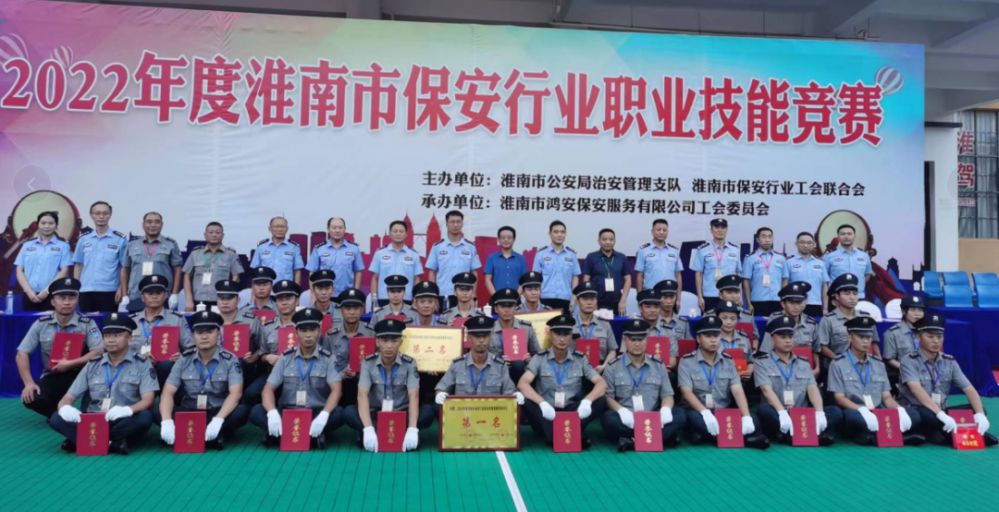 2022年度淮南市保安行業(yè)職業(yè)技能競賽成功舉辦